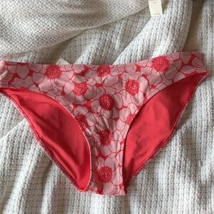 nwt aerie pink floral Swim Bottom
